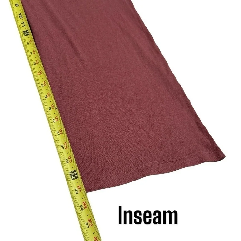 Fabletics Grace Relaxed Wide Leg Jumpsuit in Color Dark Rouge‎ Athleisure S
